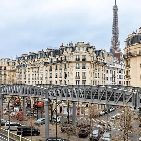 Daire Guestready - Vues Magnifiques Sur La Tour Eiffel *